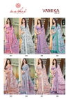 Vamika Vol 2 By Kashvi Dull Moss Viscose Daily Wear Saree Wholesalers In Surat